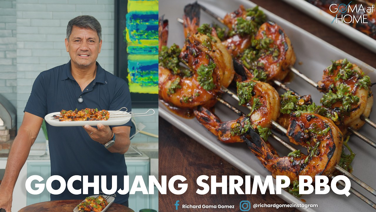 Goma At Home: Gochujang Shrimp Barbecue